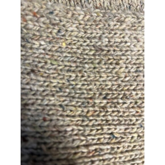 Murphy & Nye Sailmakers Beige Wool Blend Zip-Up Sweater XL Mens Made In Italy - Picture 10 of 14